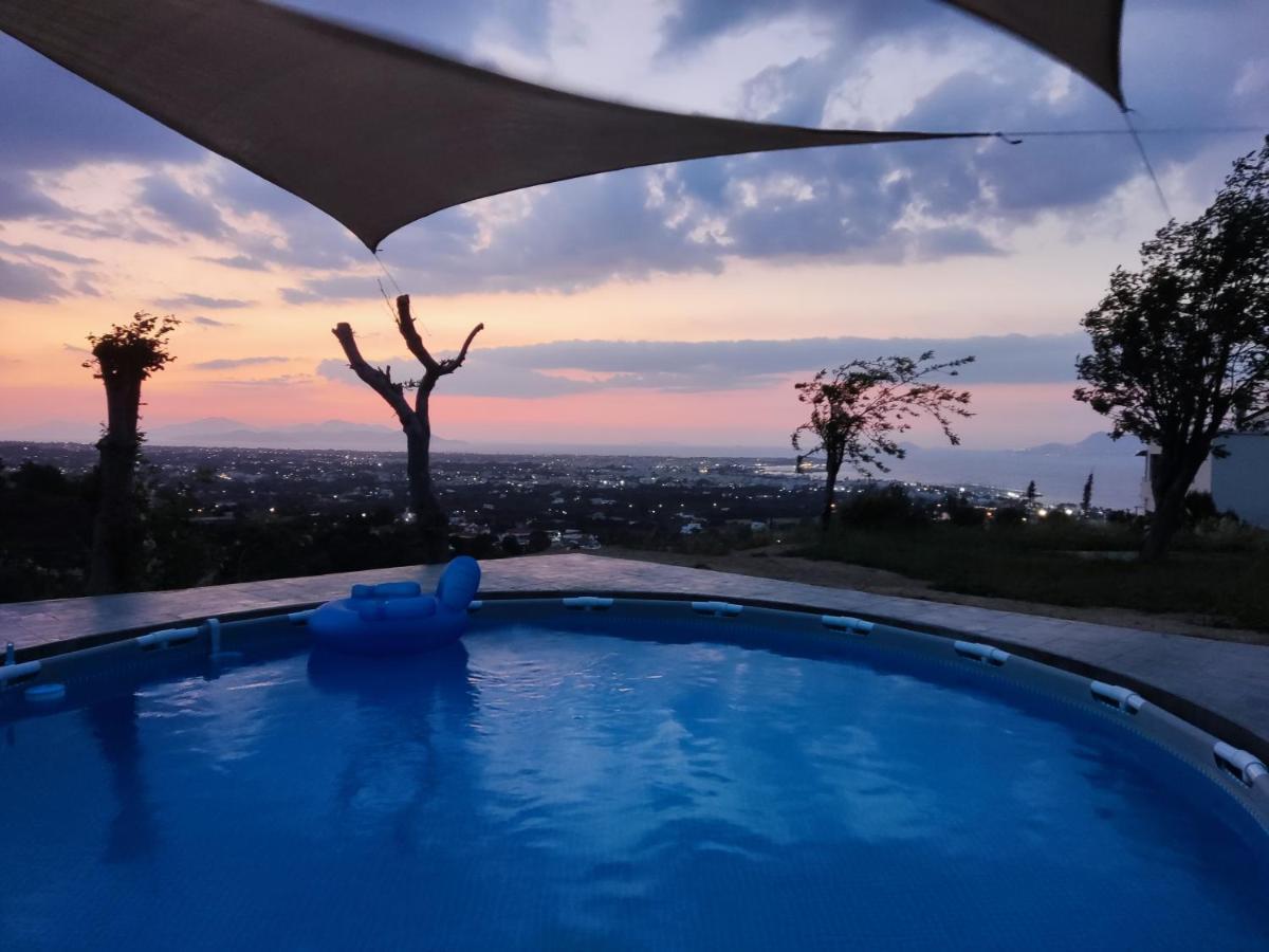 プサリビYiorgos, Amazing Sunset View Houseアパートメント エクステリア 写真