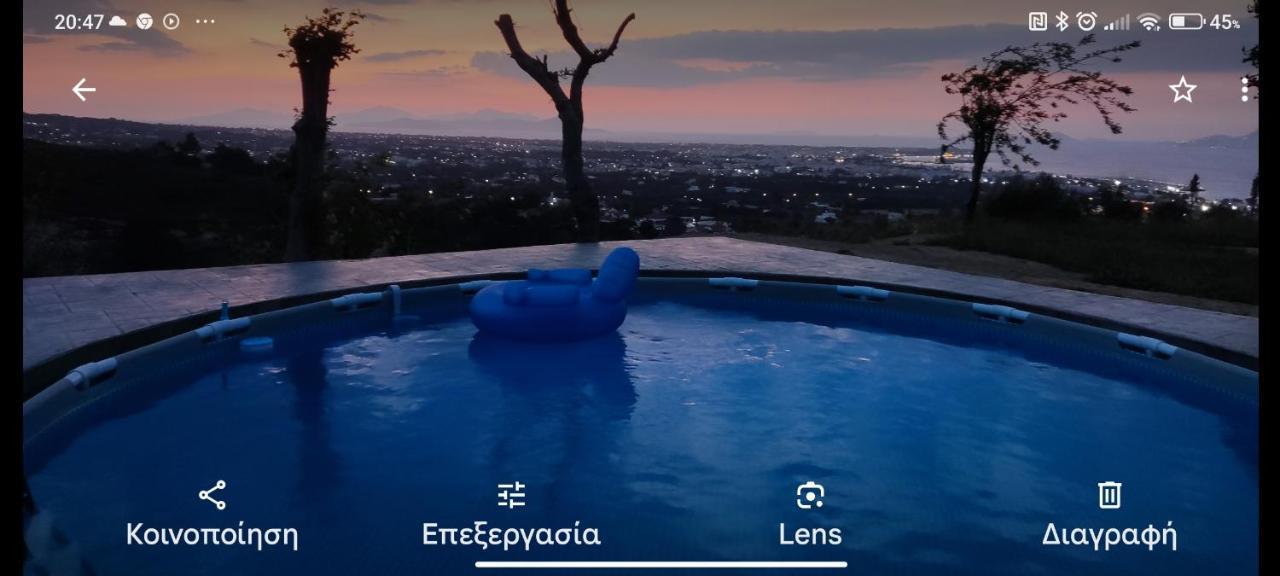 プサリビYiorgos, Amazing Sunset View Houseアパートメント エクステリア 写真