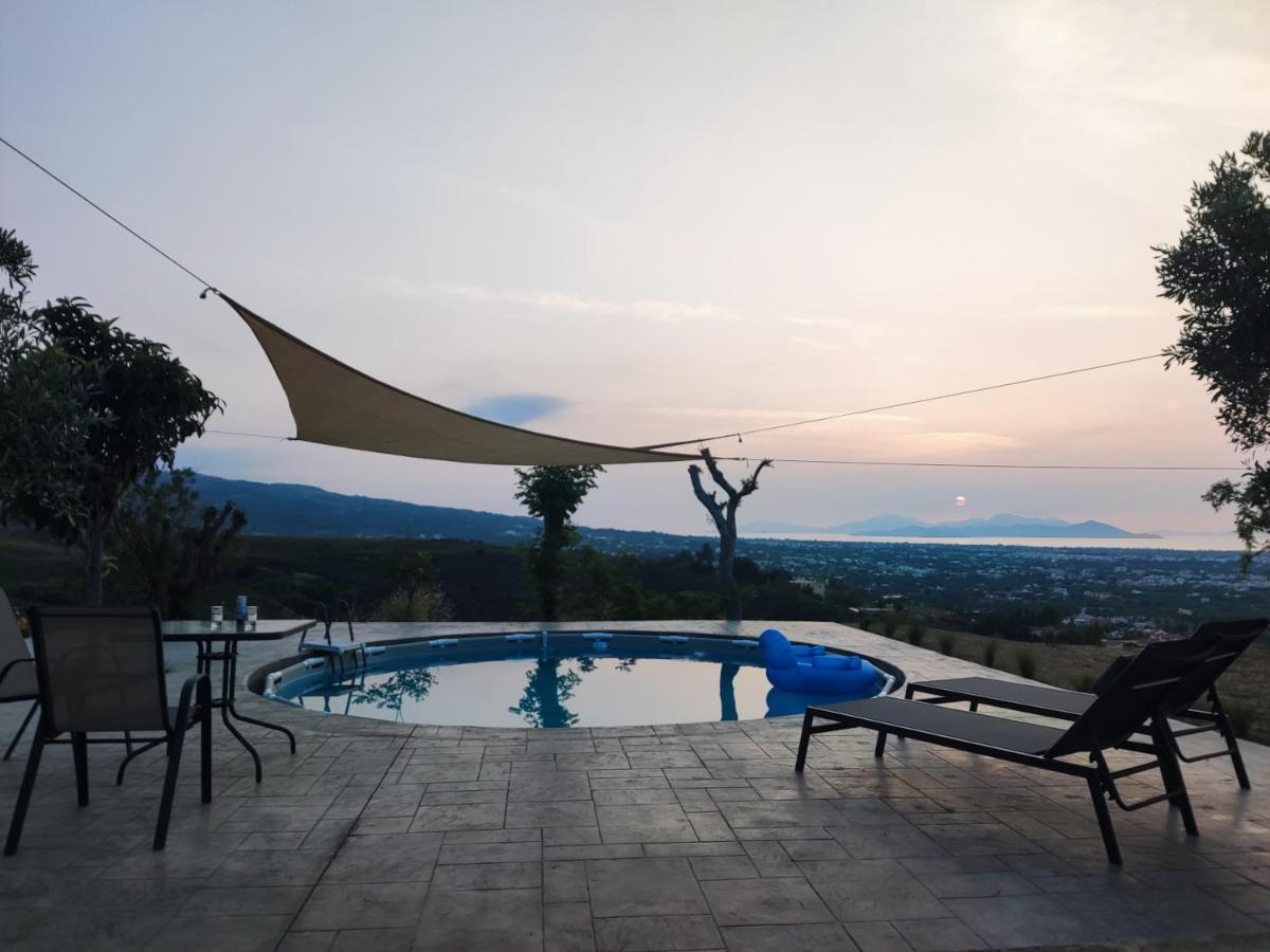 プサリビYiorgos, Amazing Sunset View Houseアパートメント エクステリア 写真